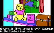 Winnie the Pooh in the Hundred Acre Wood for IBM PC/Compatibles - The game starts here.