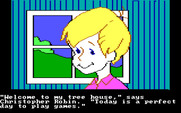 Winnie the Pooh in the Hundred Acre Wood for IBM PC/Compatibles - Talking to Christopher Robin...
