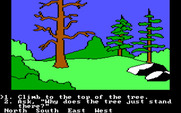 Winnie the Pooh in the Hundred Acre Wood for IBM PC/Compatibles - Why does a tree just stand there?