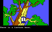 Winnie the Pooh in the Hundred Acre Wood for IBM PC/Compatibles - Why is a lantern in the tree?