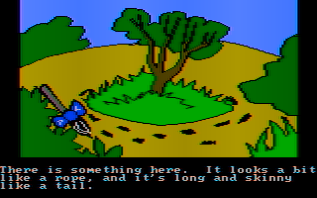 Winnie the Pooh in the Hundred Acre Wood IBM PC/Compatibles Screenshot: What did I find here?