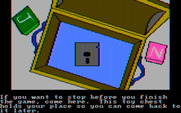Winnie the Pooh in the Hundred Acre Wood for IBM PC/Compatibles - Here's where you can save the game...