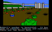 Winnie the Pooh in the Hundred Acre Wood for IBM PC/Compatibles - This is Rabbit's garden...