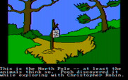 Winnie the Pooh in the Hundred Acre Wood for IBM PC/Compatibles - I found the north pole!