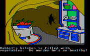 Winnie the Pooh in the Hundred Acre Wood for IBM PC/Compatibles - Rabbit's kitchen...