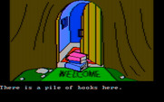 Winnie the Pooh in the Hundred Acre Wood for IBM PC/Compatibles - Someone left some books here...