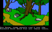 Winnie the Pooh in the Hundred Acre Wood for IBM PC/Compatibles - Which way should you go?