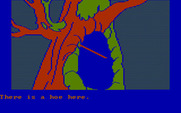 Winnie the Pooh in the Hundred Acre Wood for IBM PC/Compatibles - Why is a hoe here?