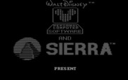 Winnie the Pooh in the Hundred Acre Wood for IBM PC/Compatibles - Disney / Sierra logo.