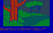 Winnie the Pooh in the Hundred Acre Wood for IBM PC/Compatibles - The forest is quiet here...