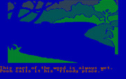 Winnie the Pooh in the Hundred Acre Wood for IBM PC/Compatibles - Following the river...