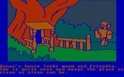 Winnie the Pooh in the Hundred Acre Wood for IBM PC/Compatibles - The entrance to kanga's house...