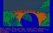 Winnie the Pooh in the Hundred Acre Wood for IBM PC/Compatibles - A good place to play Pooh Sticks...
