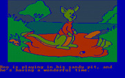 Winnie the Pooh in the Hundred Acre Wood for IBM PC/Compatibles - Playing with Roo...