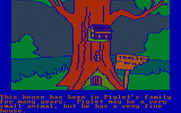 Winnie the Pooh in the Hundred Acre Wood for IBM PC/Compatibles - Piglet's house...