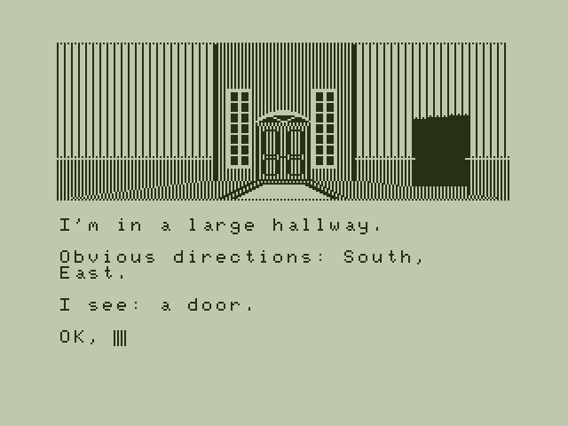 Vortex Factor, The Dragon 32/64 Screenshot: Game start.