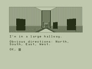 Vortex Factor, The for Dragon 32/64 - Walking down a large hallway...