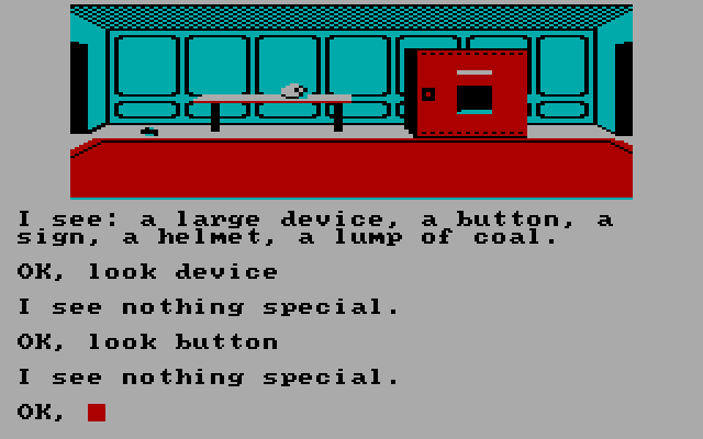 Vortex Factor, The IBM PC/Compatibles Screenshot: A large device; I wonder what it does?