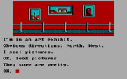 Vortex Factor, The for IBM PC/Compatibles - This room features some pretty pictures.