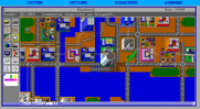 SimCity for IBM PC/Compatibles - A monster attacks!