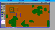 SimCity for IBM PC/Compatibles - A new city; not much there yet.