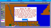 SimCity for IBM PC/Compatibles - Here's what's about to happen in this scenario.