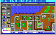 SimCity for IBM PC/Compatibles - A nice quiet day in San Francisco.