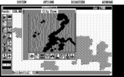 SimCity for IBM PC/Compatibles - Starting a brand new city.