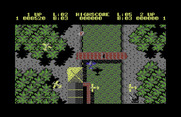 Sky Shark for Commodore 64 - Shoot an entire formation for bonus points.