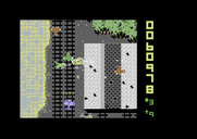 Sky Shark for Commodore 64 - Many planes attack at once...