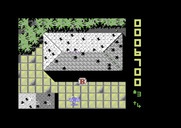 Sky Shark for Commodore 64 - Collect the "B" to earn an additional bomb.