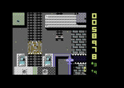 Sky Shark for Commodore 64 - This large tank on the left is tough to destroy.