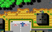 Sky Shark for IBM PC/Compatibles - Starting the game; enemy planes attack already...