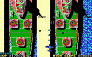 Sky Shark for IBM PC/Compatibles - Fighting two large battleships!