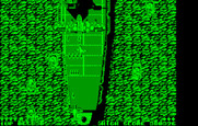 Sky Shark for IBM PC/Compatibles - Fighting a very large opponent!