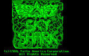 Sky Shark for IBM PC/Compatibles - Title screen
