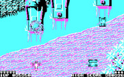 Sky Shark for IBM PC/Compatibles - Watch out for the tanks that come out of these ships...