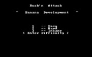 Rush'n Attack for IBM PC/Compatibles - Select a skill level...