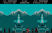 Rush'n Attack for IBM PC/Compatibles - Attacking an enemy...