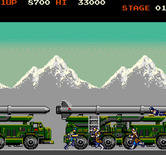 Rush'n Attack for Arcade - Running towards danger...
