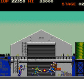 Rush'n Attack for Arcade - Level two start.