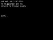Telengard for TRS-80 - Descending into the dungeon...