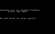 Telengard for IBM PC/Compatibles - Game over.