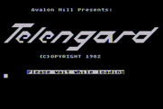 Telengard for Atari 8-bit - Title and loading screen.