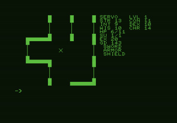 Telengard for Commodore PET - Which way should I go?