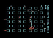 Crossfire for Commodore 64 - Crash! I've been hit!