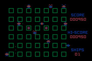 Crossfire for Atari 8-bit - Make sure you don't accidentally get caught in the crossfire!