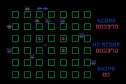 Crossfire for Atari 8-bit - Blasting opponents...