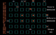 Crossfire for IBM PC/Compatibles - One opponent blasted, more to go...
