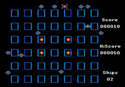 Crossfire for Apple II - Various opponents begin to appear...